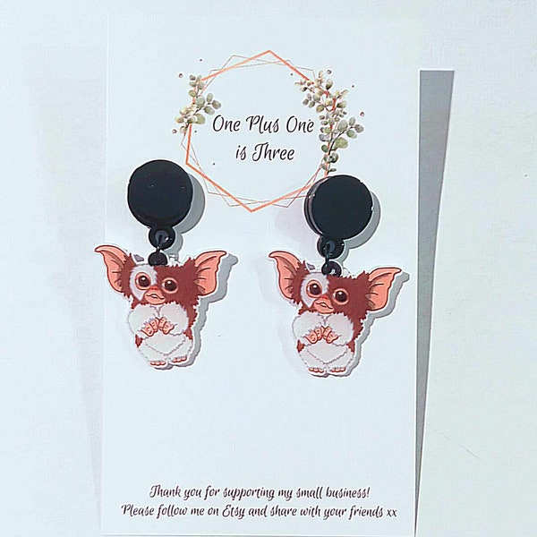 Gremlins, Gizmo Earrings