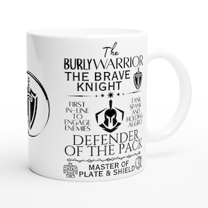 Warrior Coffee Mug - World of Warcraft Inspired Gamer Gift, WoW Class Mug for Horde or Alliance