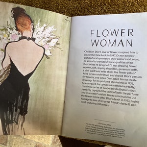 Christian Dior fashion pamflet Rene Gruau