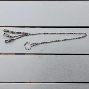 Two antique watch chains circa 1900