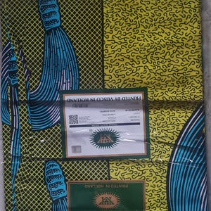 Vlisco Wax Hollandais Fabrics (6 Yards)