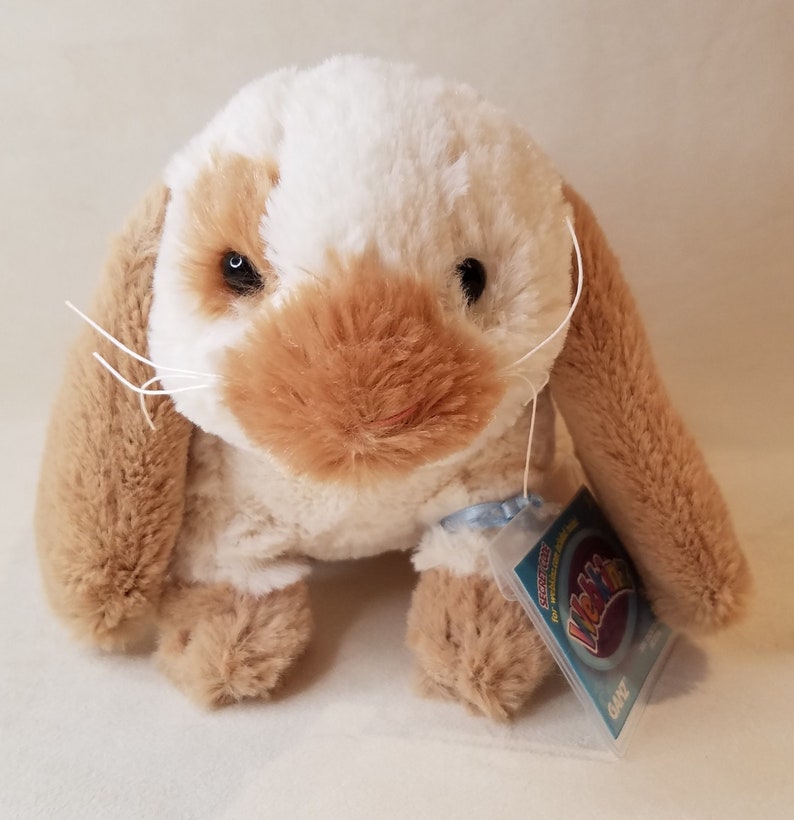 Classic Webkinz Holland Lop Bunny NWT HM632 Retired Sold Out High Quality Plush Stuffed Animal Rabbit by GANZ w/ Sealed Code and shops Free Gift!