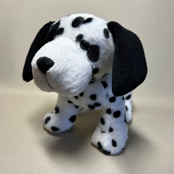 Webkinz Classic Salt and Pepper Dalmatian HM835 stuffed animal plush pet dog by Ganz. No code.