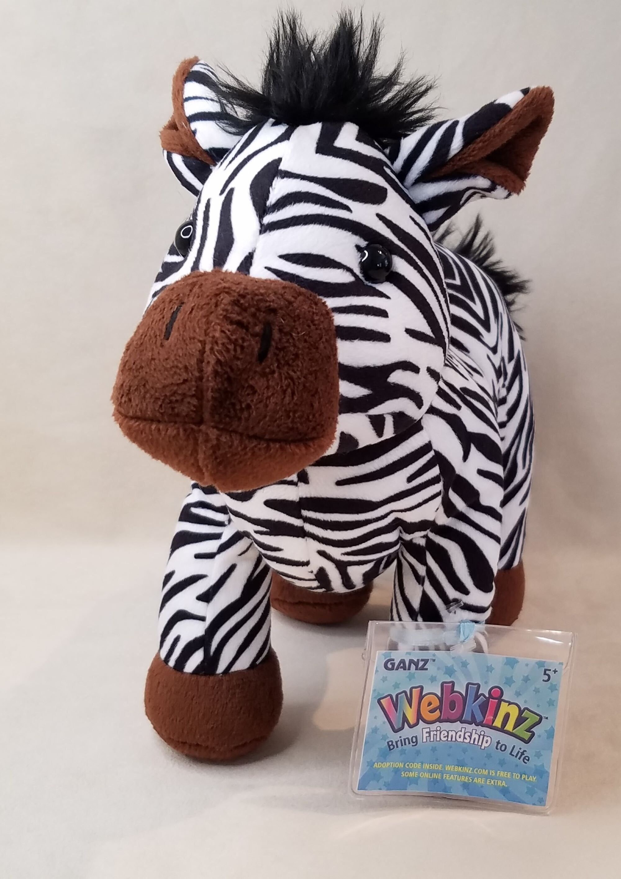 webkinz zig zag zebra