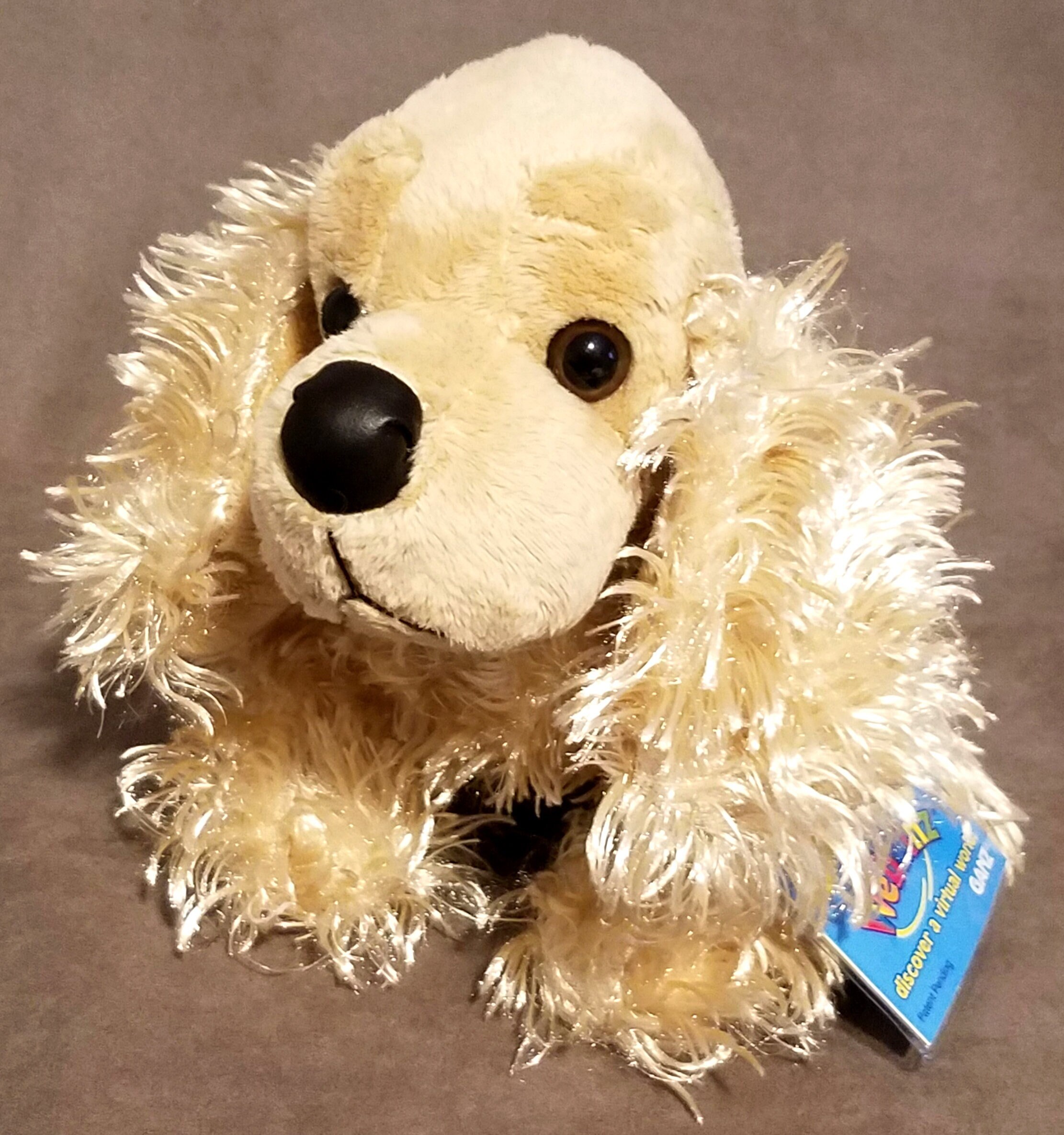Ganz Webkinz AMERICAN COCKER Spaniel HM202 Soft Long Retired Sold