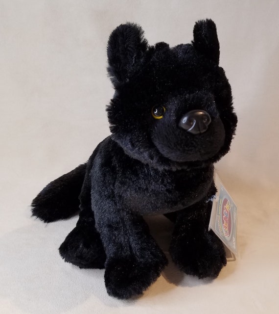 Classic Webkinz Black Wolf NWT HM700 Retired Sold Out High