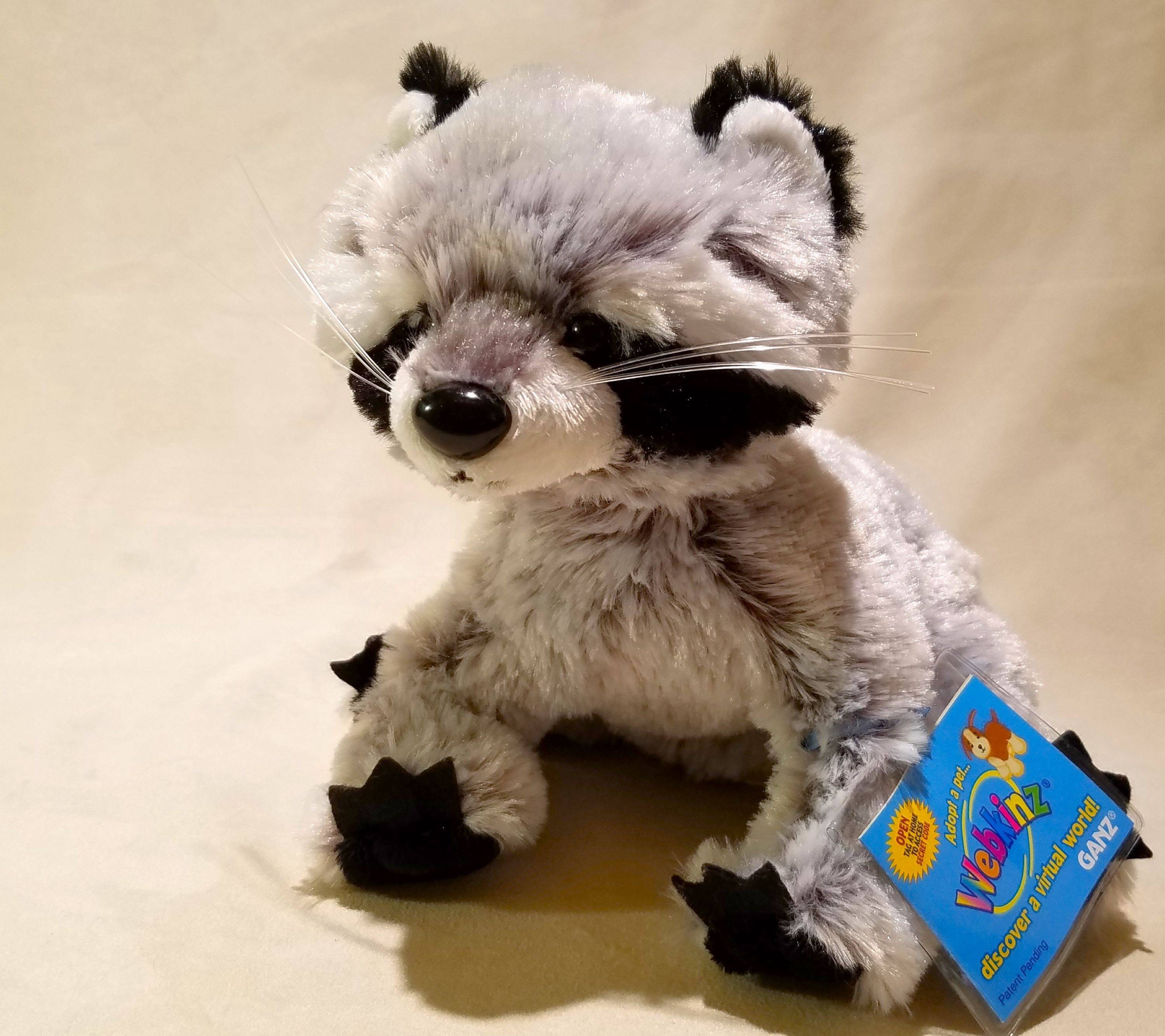 Webkinz Classic Raccoon HM143 NWT Retired, Sold Out Super Webkinz Classic Raccoon HM143 NWT Retired, Sold Out Super