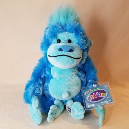blue gorilla stuffed animal