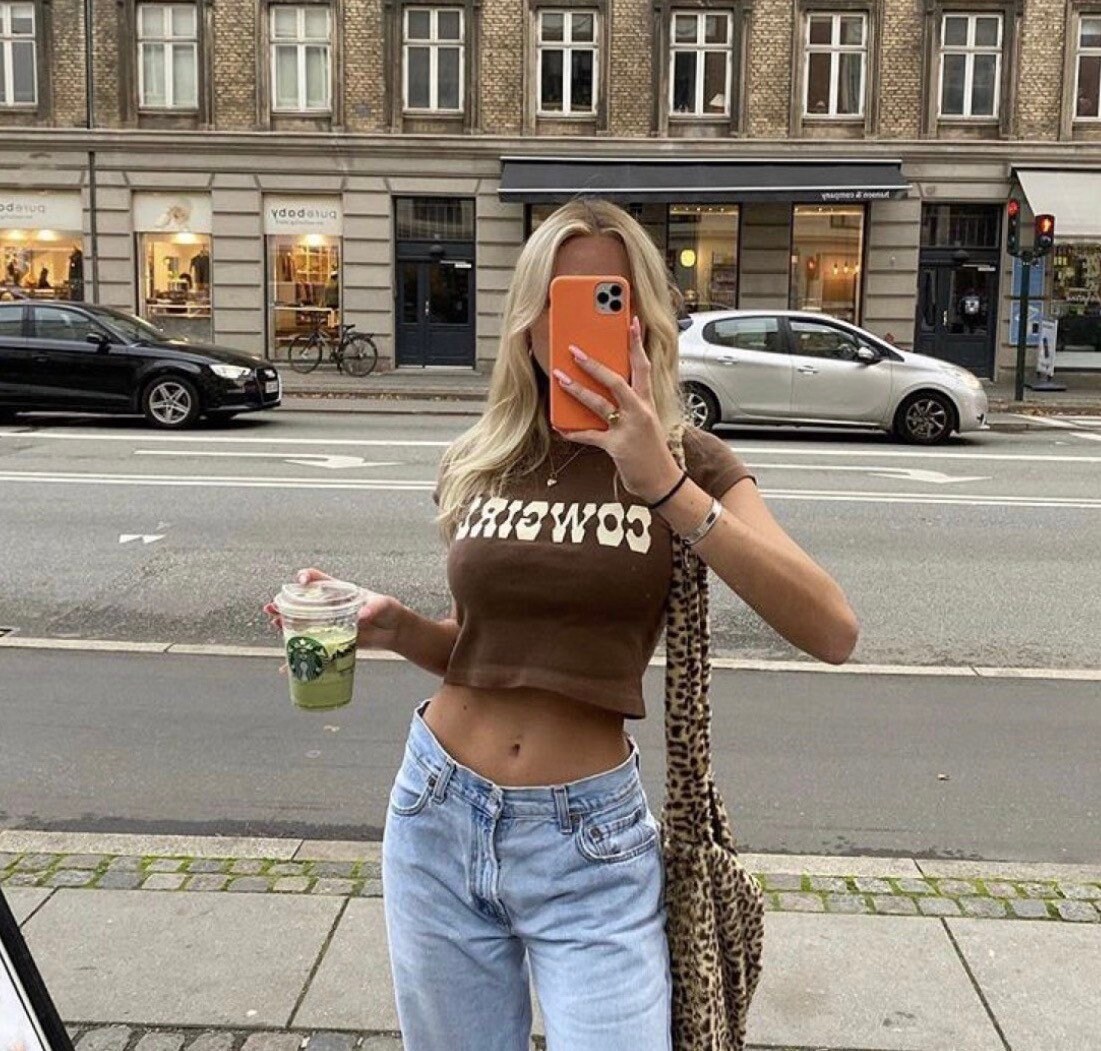 cowgirl brandy melville shirt