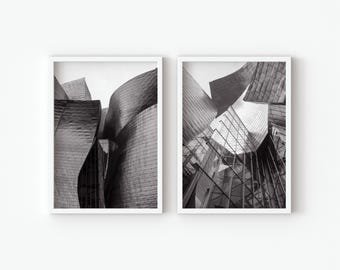 Modern Architecture Print Set: Monochrome Photography (Digital Download)