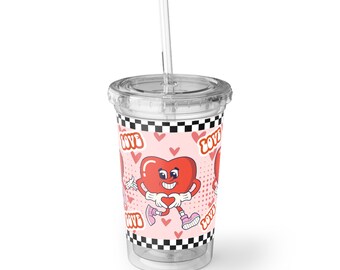 Vintage All The Love Acrylic Cup