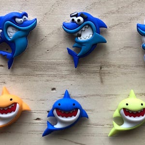 Shark Cover Minder / Emotional Sharks / Shark Diamond Painting Cover Minder - Magnet / Colorful Cover Minder / Colorful Shark Cover Minder