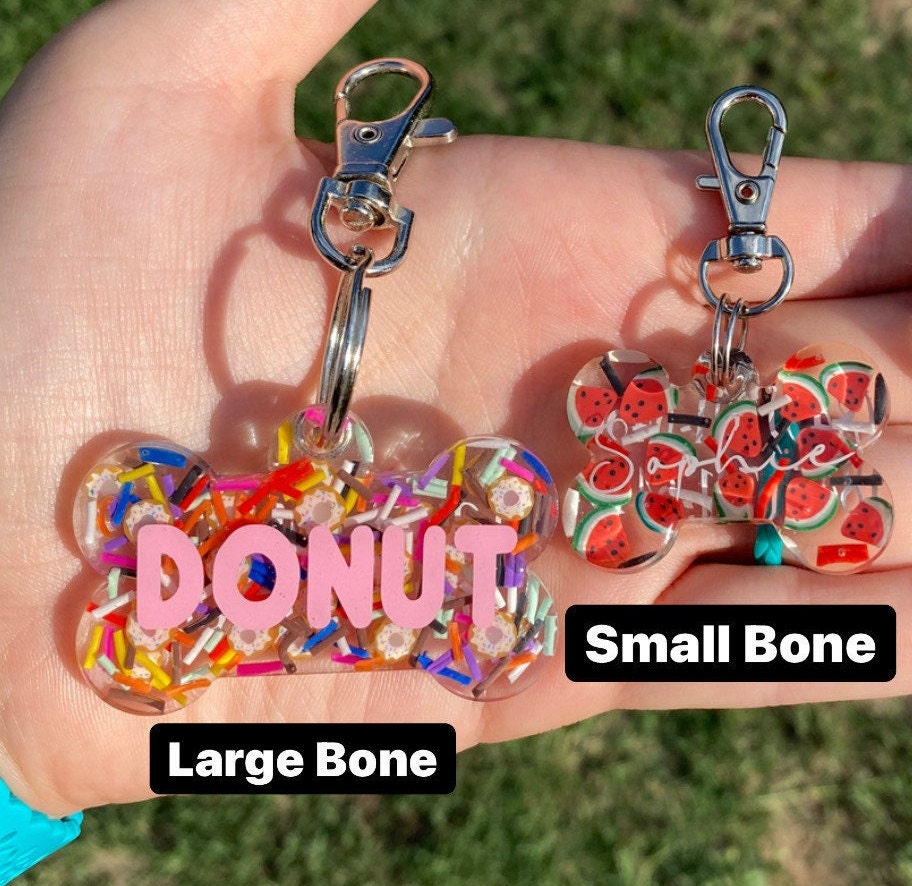 Watermelon Dog Tag / Apple Dog Tag / Fruit Dog Tag / Cute Dog Etsy