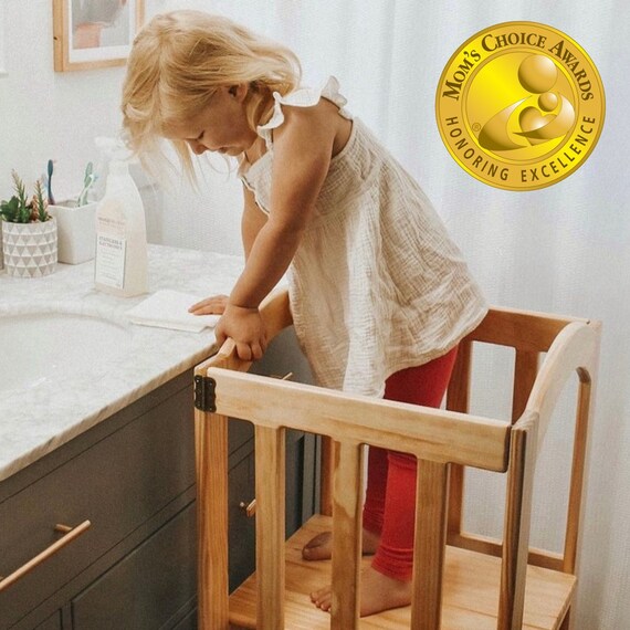 Toddler Tower & Kids Step Stool Customizable Folding Etsy