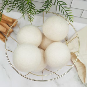 Wool Dryer Balls | Natural Laundry Care