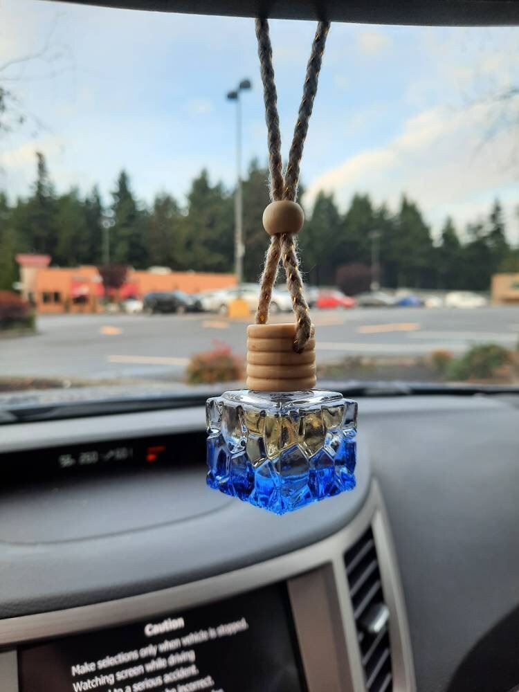 Hanging Car Air Freshener Diffuser 100% Pure Essential Oils Prefilled Blends  Natural Vegan Nontoxic Flameless for Car Home Office 