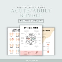 Digital File-occupational Therapy Acute Care Evaluation Template - Etsy