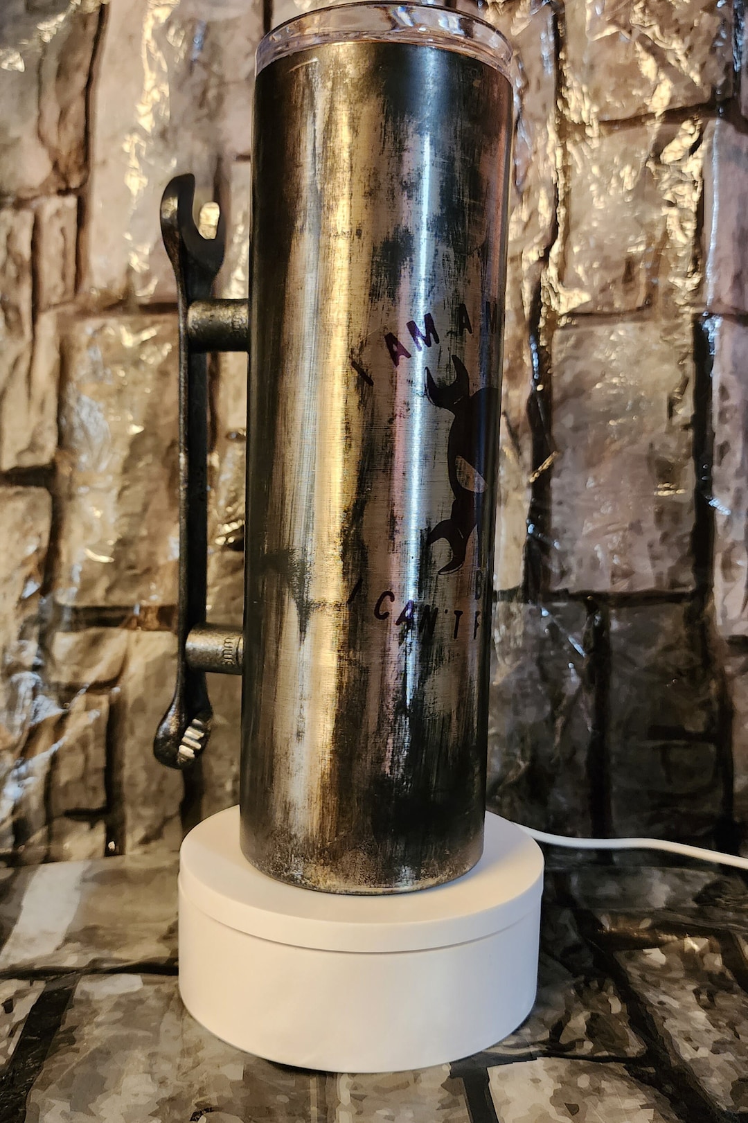 Mechanic Tumbler With Wrench Handle Etsy