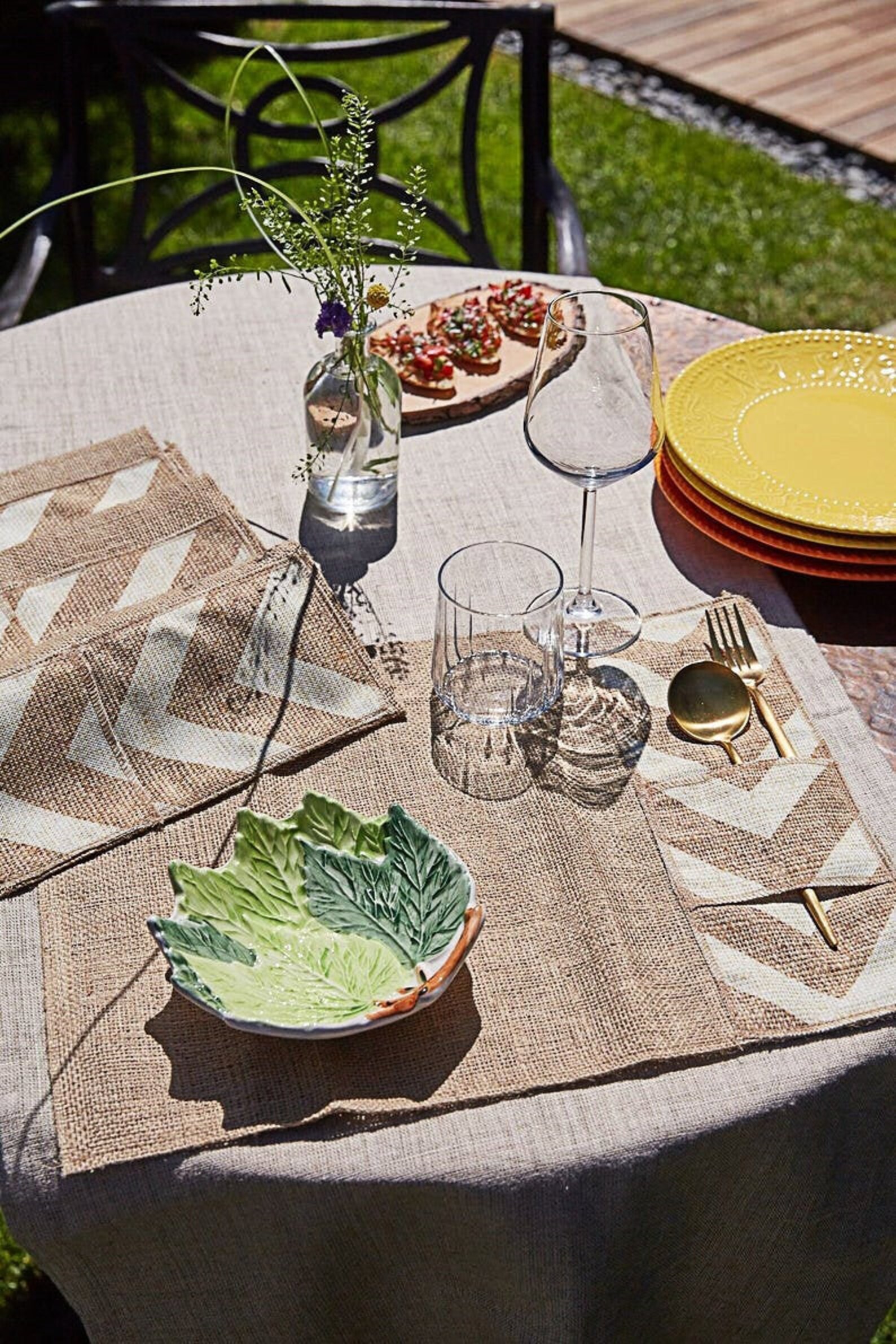 Set of 2 /Jute Placemat /Placemat For Dining TableTable Mats Etsy