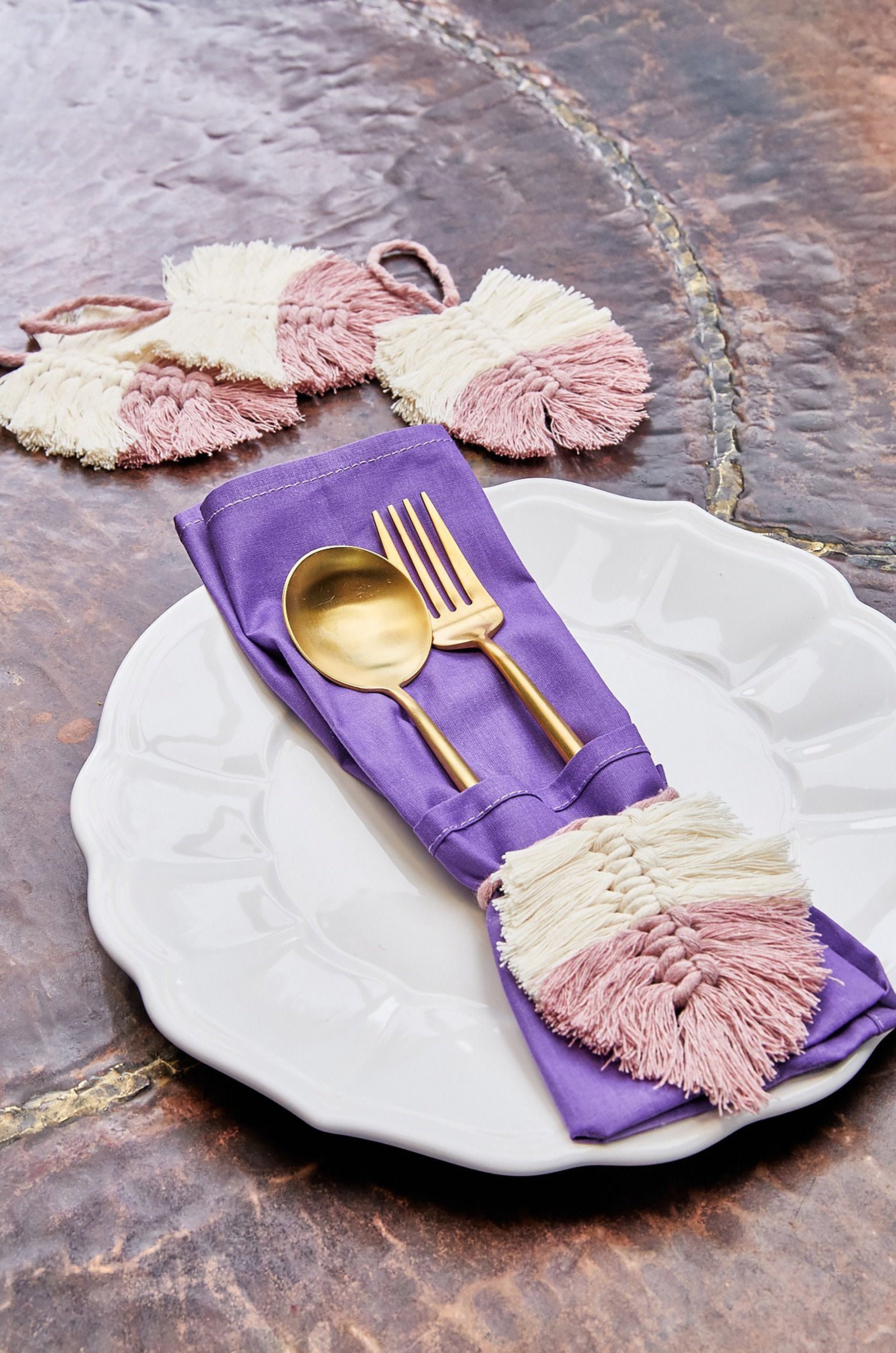 Jute Rope Napkin Rings Diy Napkins, Rope Crafts Diy, Thanksgiving Table