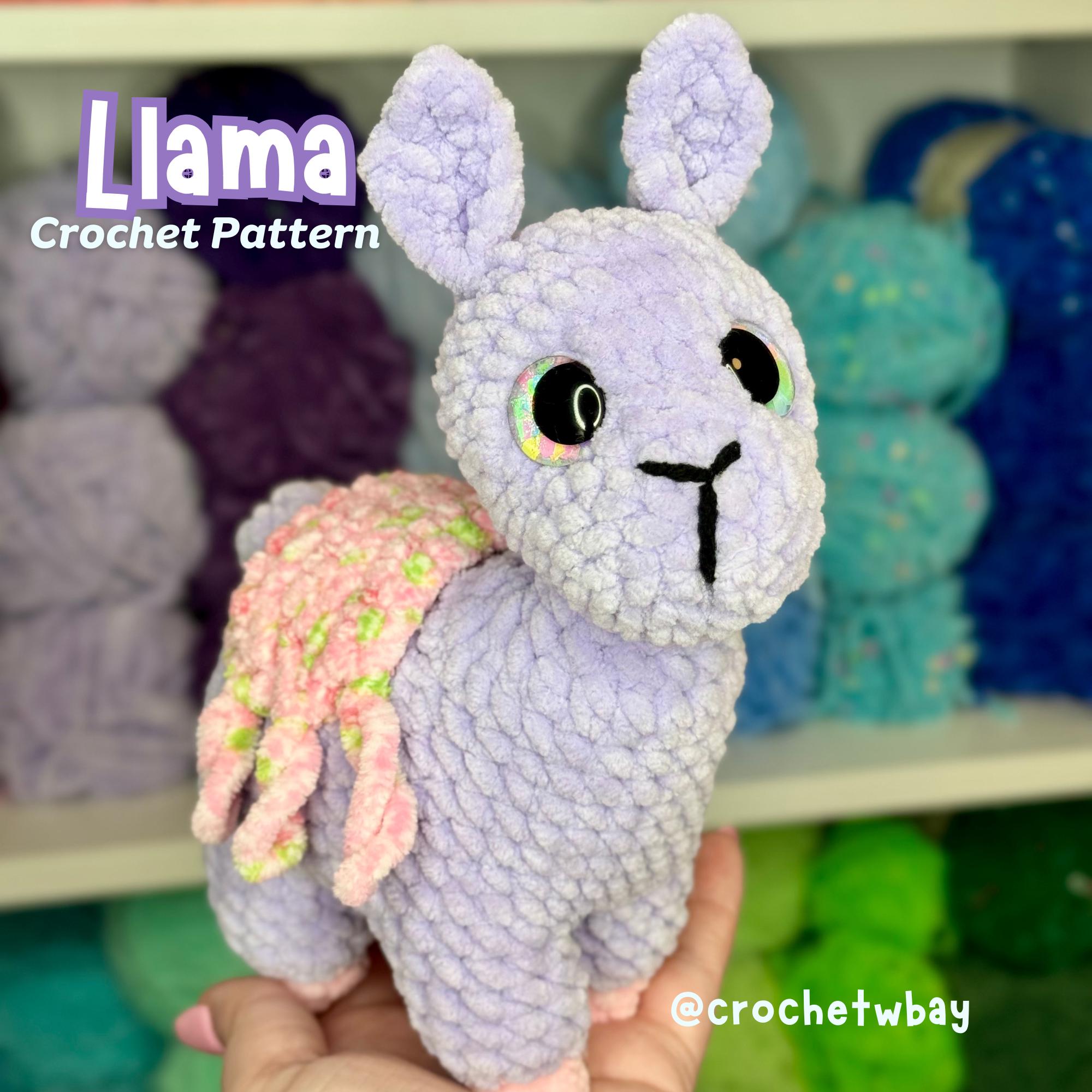 Digital File- Llama Crochet Pattern
