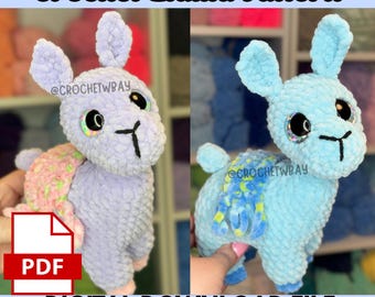 Digital File- Llama Crochet Pattern