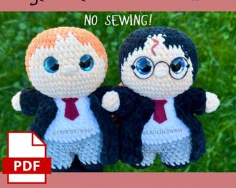 Magical Wizard Crochet Pattern Pack- Digital File