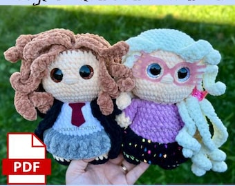 Magical Witch Crochet Pattern Pack- Digital File