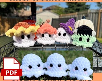 Digital File: Baby Ghost Crochet Patterns