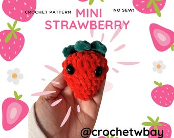 Digital File: Strawberry Crochet Pattern