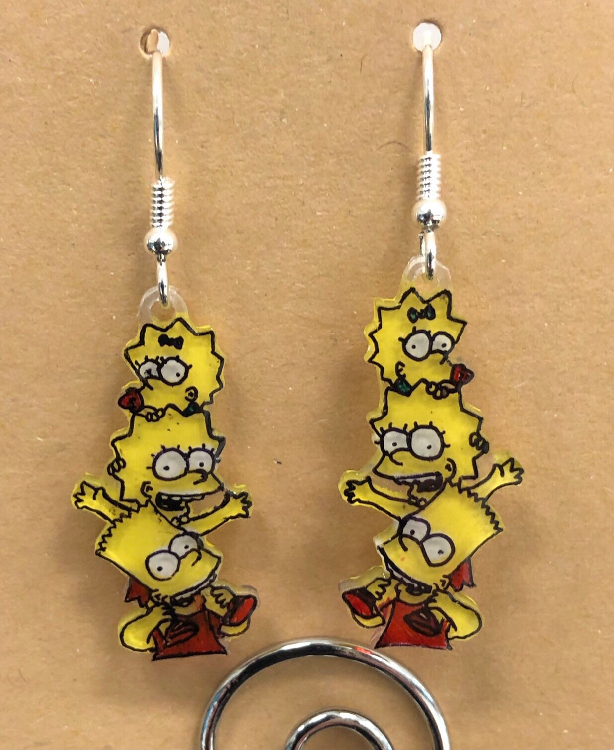 Simpsons earrings best sale