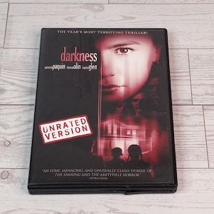 Darkness DVD, Unrated Version * Horror/Suspense Movie * Anna Paquin