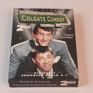 Martin & Lewis: Colgate Comedy * 1950&#39;s Comedy/Sketch Comedy DVD, 2-Disc Set * Dean Martin, Jerry Lewis Free Shipping