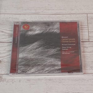 Mozart Clarinet Concerto Clarinet Quintet Richard Stoltzman CD, 1991 * New Sealed