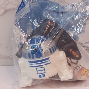 Vintage Star Wars R2-D2 Burger King Toy - New Sealed