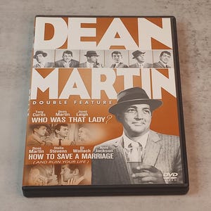 Who Was That Lady / How To Save A Marriage DVD, Double Feature * B/W, Comedy/Romance Movie * Dean Martin, Tony Curtis, Janet Leigh