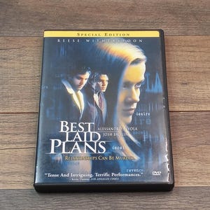 Best Laid Plans * 1999 Thriller/Crime DVD, Special Edition * Reese Witherspoon, Josh Brolin