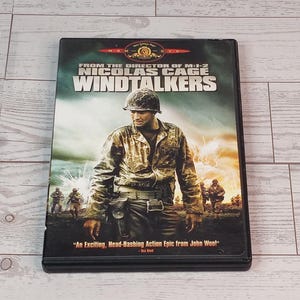 Windtalkers DVD 2002 * War/Action Movie * Nicolas Cage Free Shipping