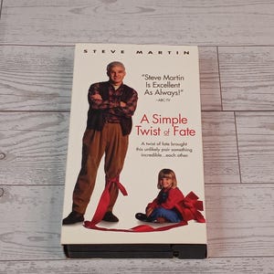 A Simple Twist of Fate VHS 1994 Movie *  Family, Comedy * Steve Martin, Catherine O&#39;Hara