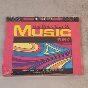 The Definition Of Music Funk CD Specially Enhanced * New Sealed Free Shipping