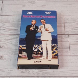 Dirt Rotten Scoundrels VHS 1988 Movie * Comedy, Crime * Steve Martin, Michael Caine Free Shipping