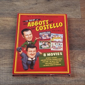 The Best Of Abbott and Costello Volume 2 (The Franchise Collection) * DVD, Black & White 2-Disc Set * Free Shipping