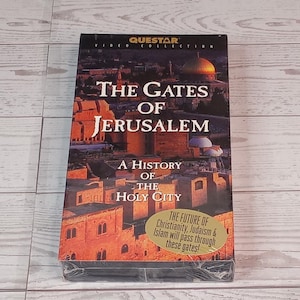 The Gates Of Jerusalem: A History of The Holy City VHS 1996 * History/Documentary Movie * Richard Kiley New Sealed Free Shipping