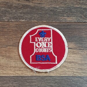 BSA Boy Scouts Every One Counts BSA Free Shipping image 1