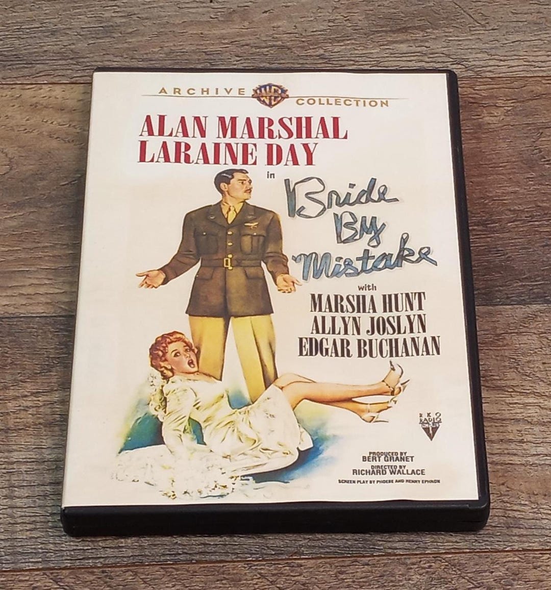 Bride by Mistake (DVD, 1944 Movie, Warner Bros Archive Collection) - Etsy
