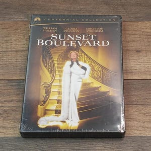 Sunset Boulevard DVD 1950 Movie Centennial Collection, Black & White William Holden, Gloria Swanson - New Sealed