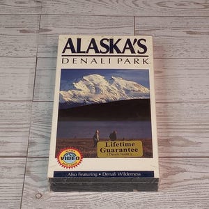 Alaska&#39;s Denali Park & Wilderness - A Video Postcard VHS, 1991 Movie * New Sealed Free Shipping