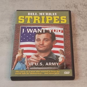 Stripes * 1981 Comedy/War DVD * Bill Murray, John Candy, Harold Ramis