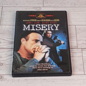 Misery DVD * Horror/Crime Movie * Kathy Bates, James Caan