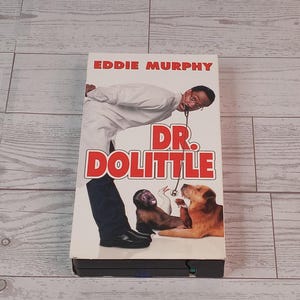 Dr Dolittle VHS 1998 Movie * Family, Comedy * Eddie Murphy, Chris Rock